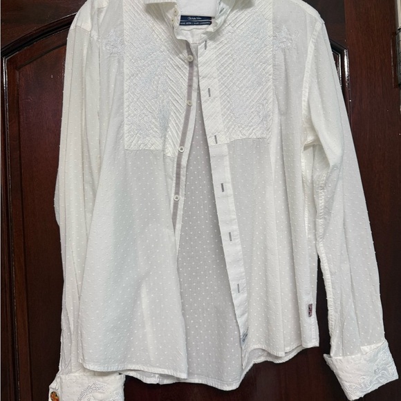 English Laundry by Christopher Wicks XL 100% cotton dress shirt dry cleaned - Picture 14 of 16